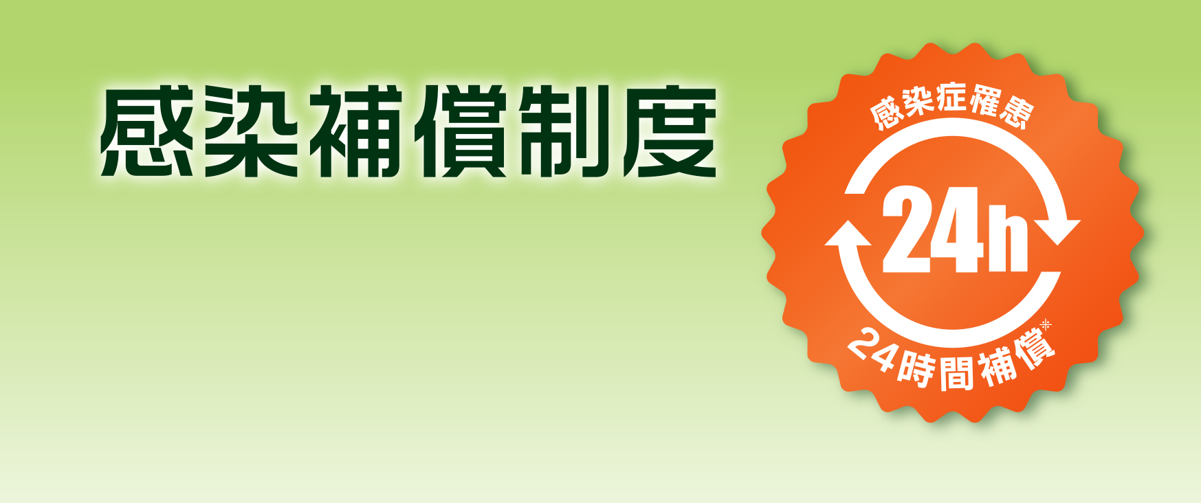 うつった！うつした！に備えたい　感染補償制度